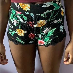Floral shorts